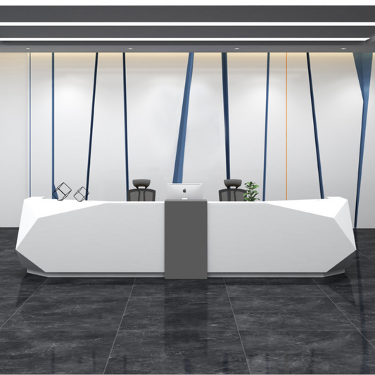 Reception Table: High Gloss Desk