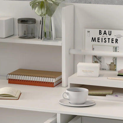 Reception Table: Rectangular Wood Desk