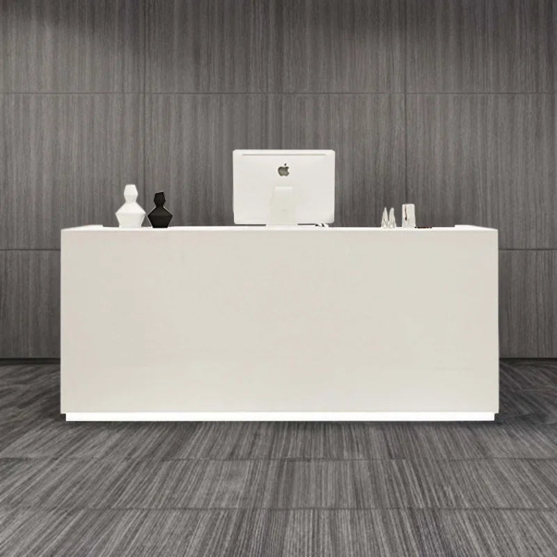Reception Table: Simple Front Desk