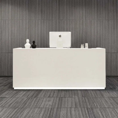 Reception Table: Simple Front Desk