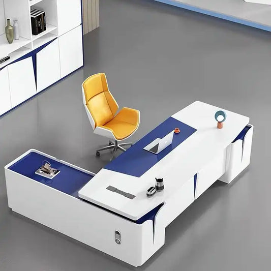 Reception Table: Small office desk