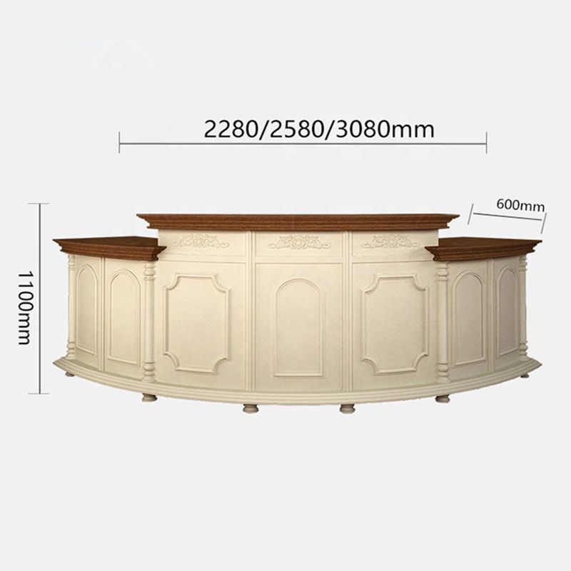 Reception Table: Stylish Counter Desk