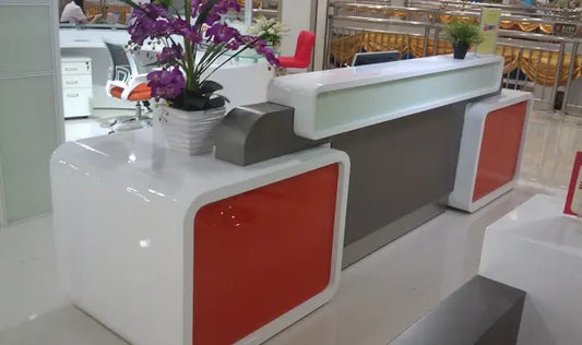 Reception Table: Stylish Designed Desk