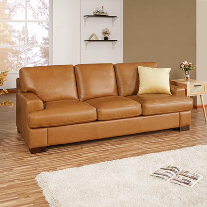 7 Seater Sofa Set: Sasakwa Leather Living Room Set with Sofa