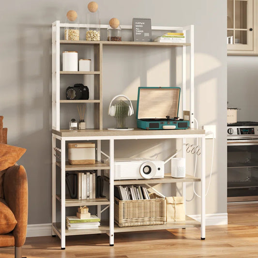 Kitchen Racks: Modern Multi-Purpose Kitchen and Workstation Shelf with Storage