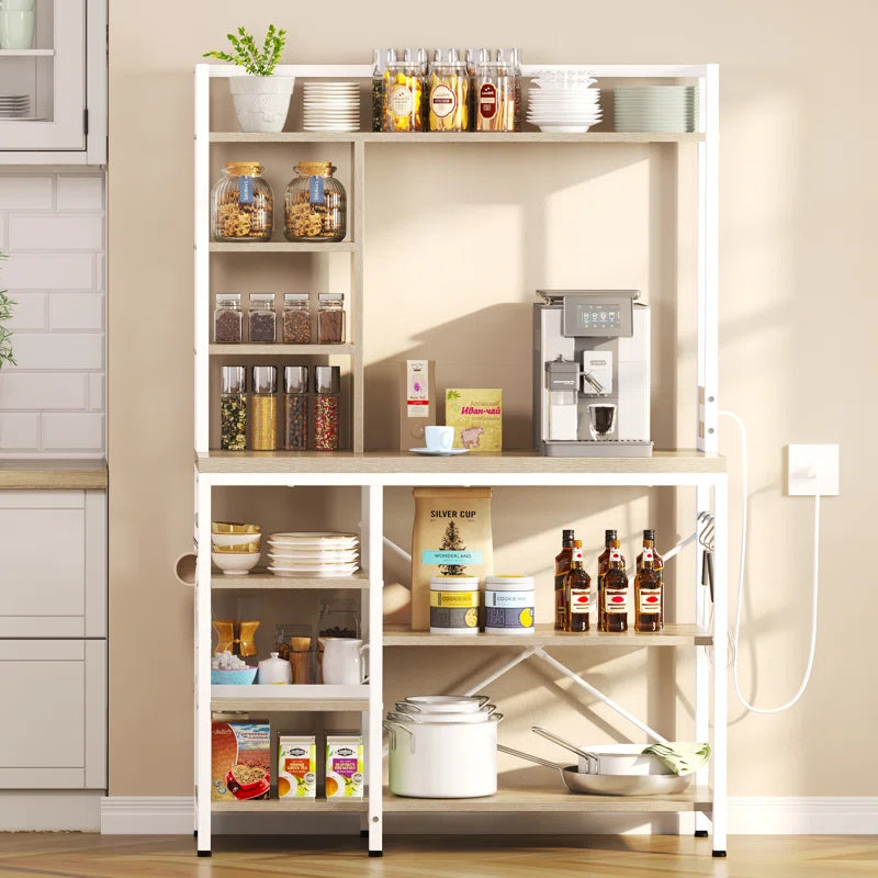 Kitchen Racks: Modern Multi-Purpose Kitchen and Workstation Shelf with Storage