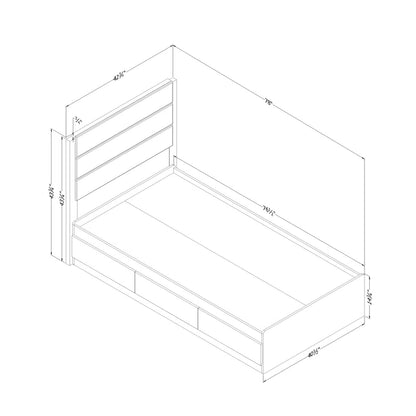 Single Bed: Divan Bed With Storage