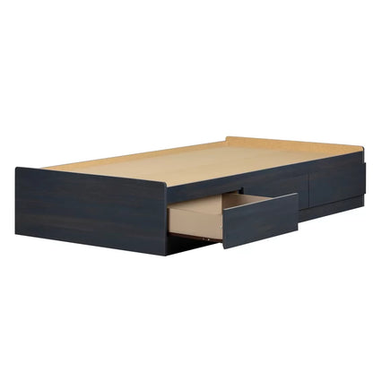 Single Bed: Kids Wooden Bed With Drawer