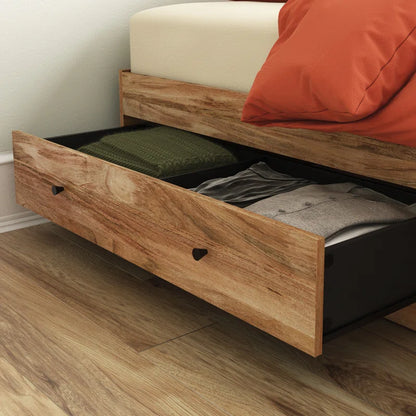 Single Bed Simple Storage Bed
