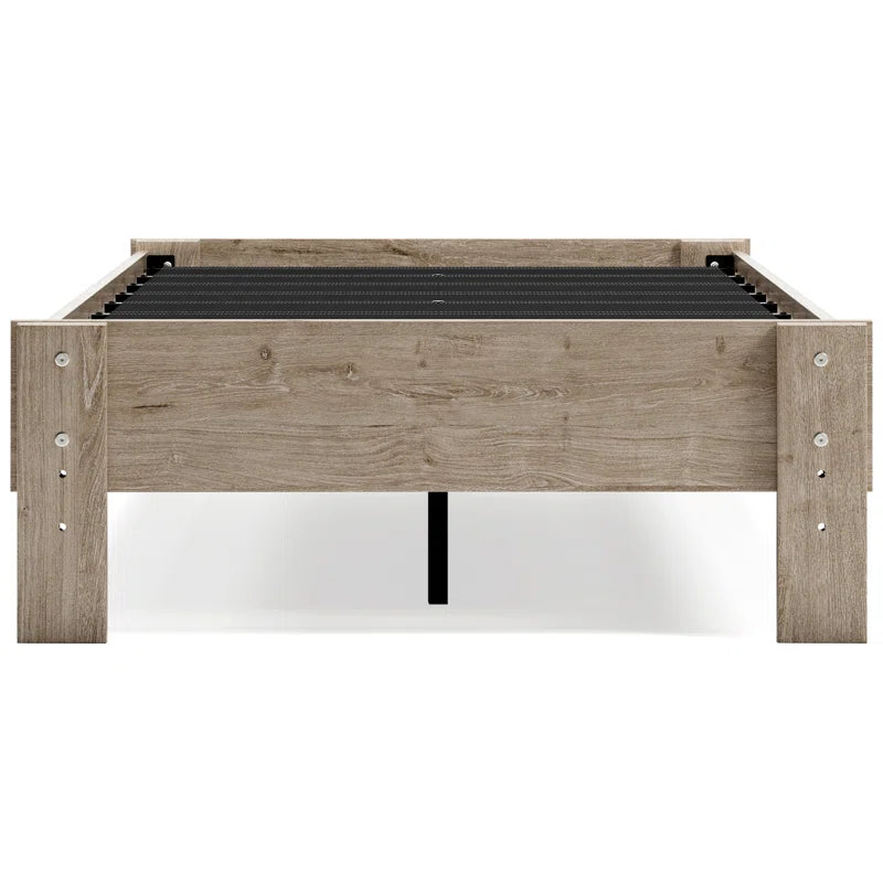 Single Bed: Wooden Modern Design Bed