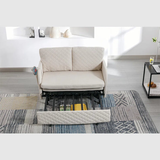 Sofa Bed: 45.97'' Upholstered Sofa Cum Bed