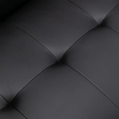 Sofa Bed: 51.5'' Leather Sleeper Sofa Cum Bed