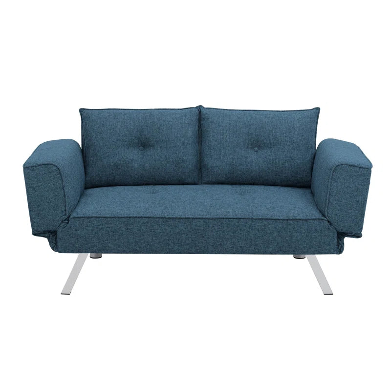 Sofa Bed: 58.3'' Tufted Sofa Cum Bed