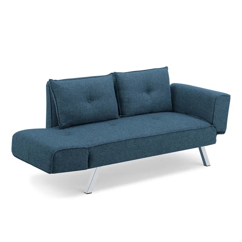 Sofa Bed: 58.3'' Tufted Sofa Cum Bed
