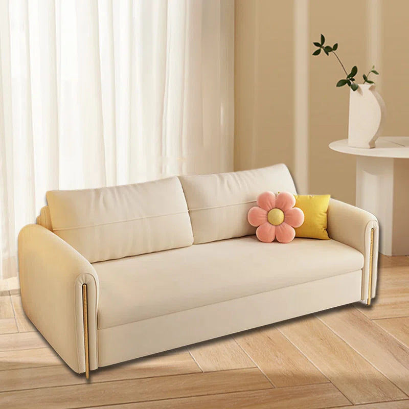 Sofa Bed: 70.8'' Upholstered Sleeper Sofa Cum Bed