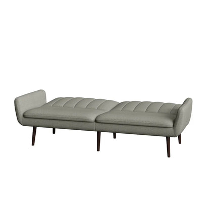 Sofa Bed: 81.25'' Upholstered Tufted Sofa Cum Bed