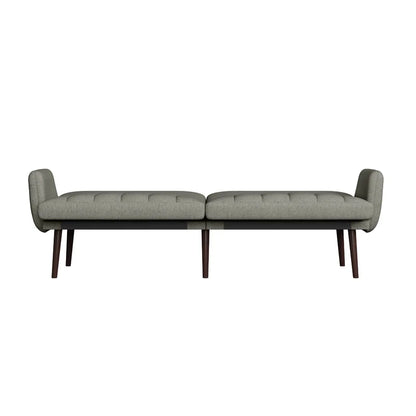 Sofa Bed: 81.25'' Upholstered Tufted Sofa Cum Bed