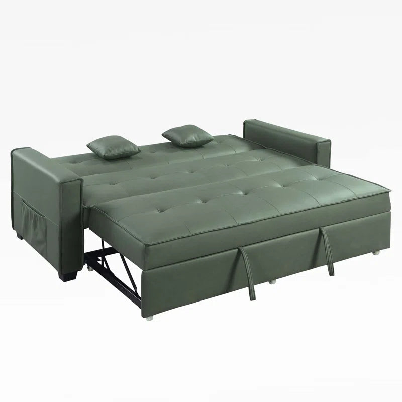 Sofa Bed: 82'' Upholstered Sleeper Sofa Cum Bed