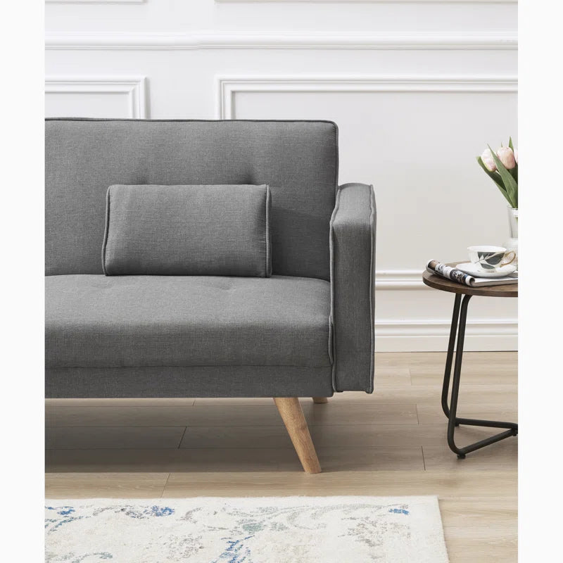 Sofa Bed: Dark Gray L Shape Sofa Cum Bed
