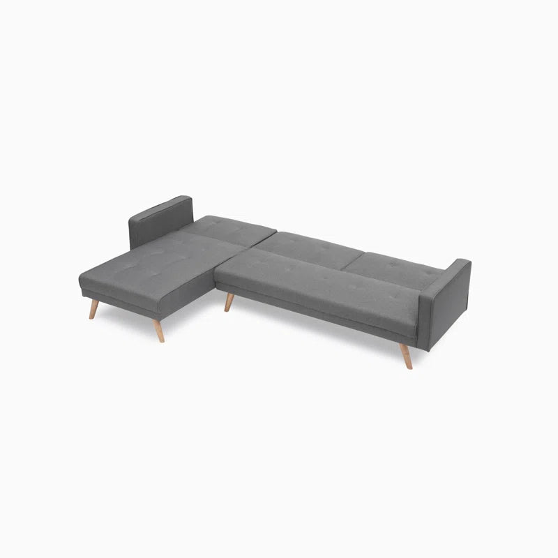 Sofa Bed: Dark Gray L Shape Sofa Cum Bed
