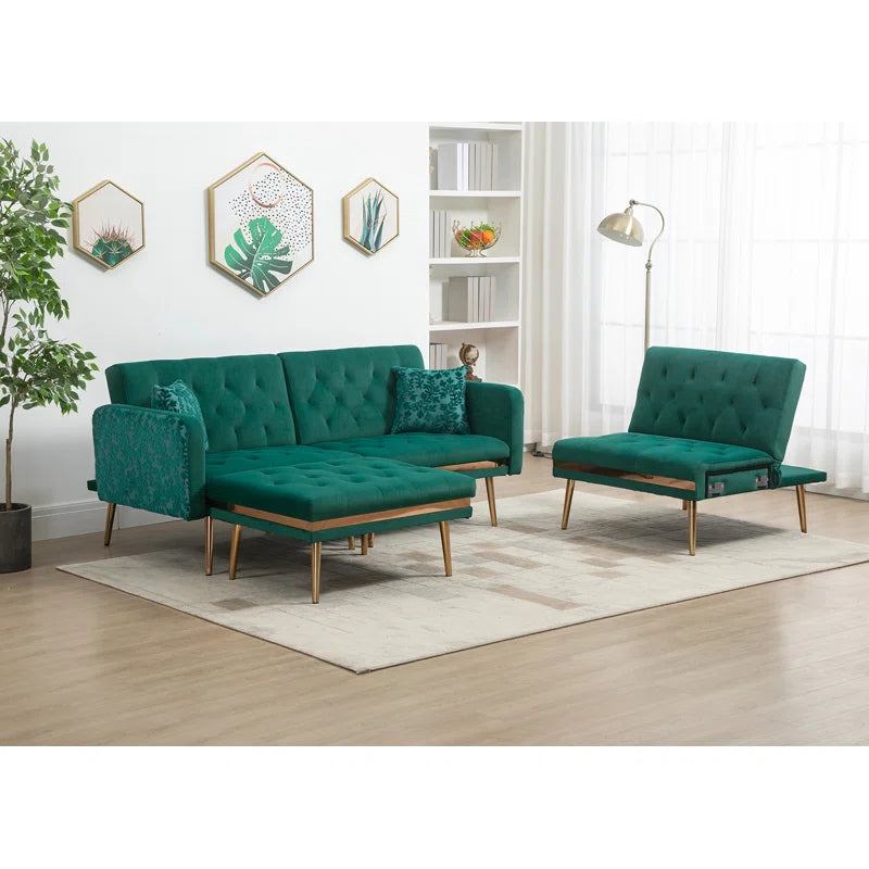 Sofa Bed: Sectional L Shape Sofa Cum Bed
