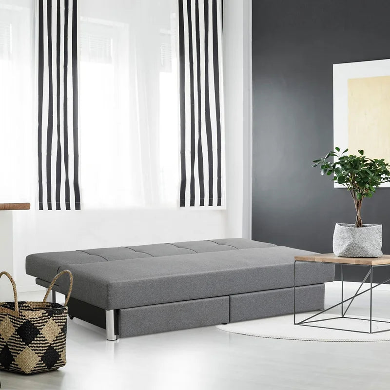 Sofa Bed: Twin 70'' Upholstered Sofa Cum Bed