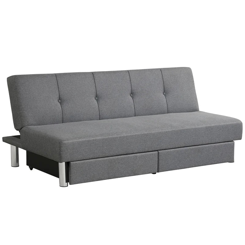 Sofa Bed: Twin 70'' Upholstered Sofa Cum Bed