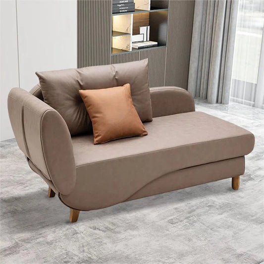 Sofa Bed: Upholstered Chaise Lounge Sofa Cum Bed