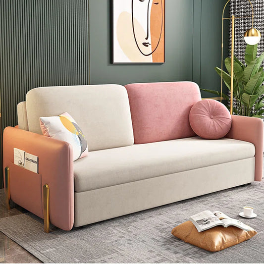 Sofa Bed: Upholstered Sleeper Sofa Cum Bed