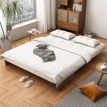 Sofa Cum Bed: 59.05'' Armless Sofa Bed