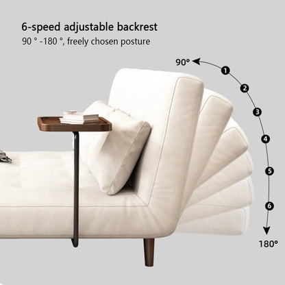 Sofa Cum Bed: 59.05'' Armless Sofa Bed