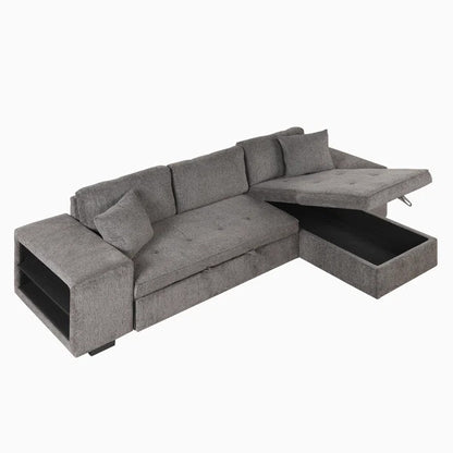 Sofa Cum Bed: Classic and Fashionable L Shape Sofa Cum Bed