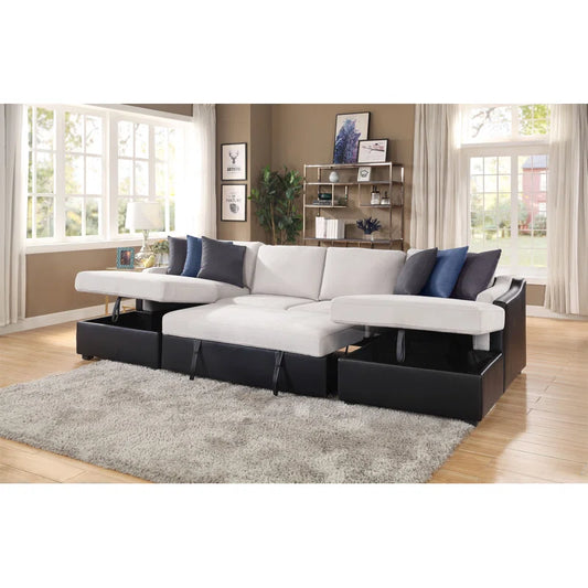 Sofa Cum Bed: Leather Sectional Sofa Bed