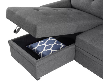 Sofa Cum Bed: Piece Upholstered Sectional