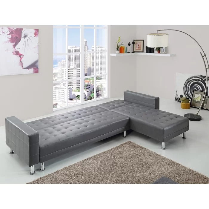 Sofa Cum Bed:  Stylish L Shape Sofa Cum Bed