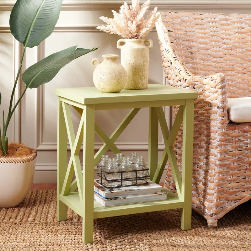 End Table: Split Pea Sadie End Table