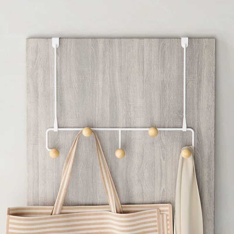 Wall Hook: Steel Hook Wall Mounted Coat Rack