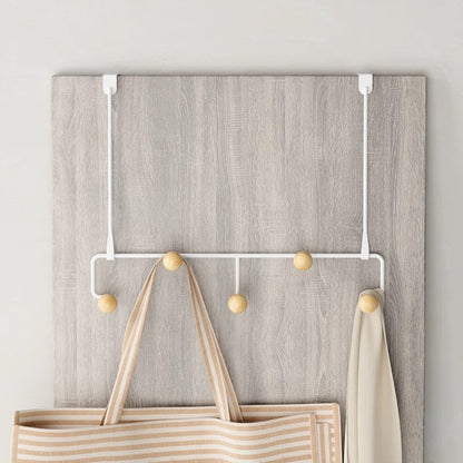 Wall Hook: Steel Hook Wall Mounted Coat Rack