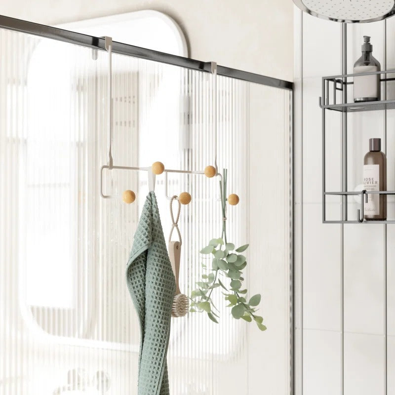 Wall Hook: Steel Hook Wall Mounted Coat Rack