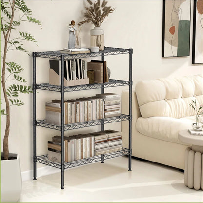 Kitchen Racks: Heavy-duty standing shelf organizer for the kitchen with adjustable metal wire racks
