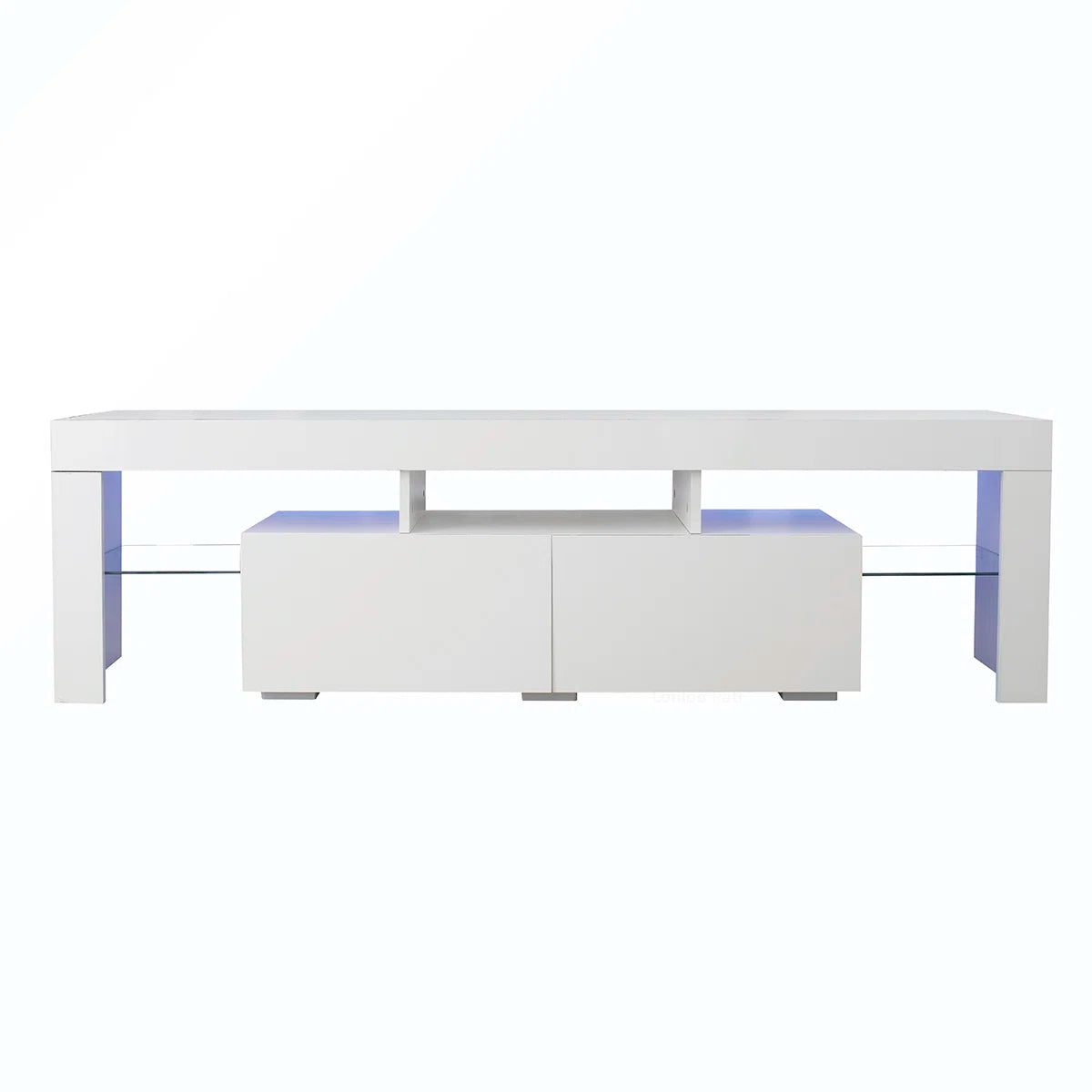 tv panel: Stylish LED tv panel with Remote Control and Multi-Function Storage Features