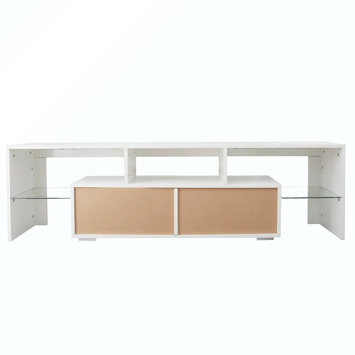 tv panel: Stylish LED tv panel with Remote Control and Multi-Function Storage Features
