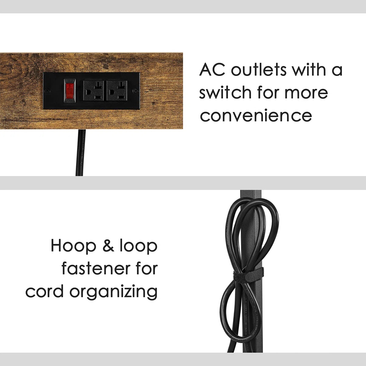 Kitchen Racks: 35.5" iron baker’s rack with microwave compatibility and sturdy design