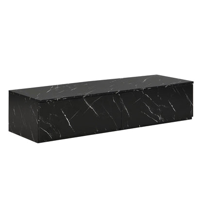 tv panel: Modern tv panel with Wood Grain Finish and 4 Drawers, Fits Up to 88" TVs