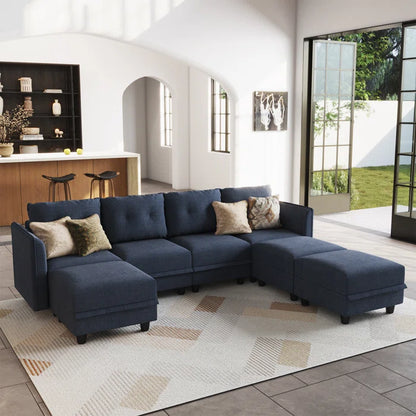 7 Seater Sofa Set: U-Shaped Modern & Stylish Sectional Sofa Set