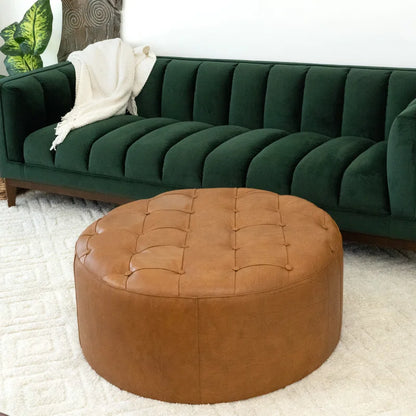 Trending & Sleek Leatherette Coffee Table/Ottoman(Latest 2024 Design)