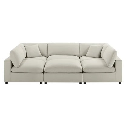 7 Seater Sofa Set: 6-Piece Nest | Stylish 7 Seater Sofa Set