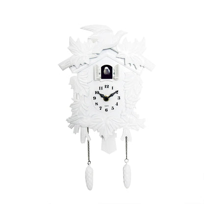 Wall Decor: Mandir Design Wall Clock White