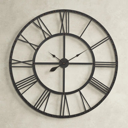 Wall Decor: Metal Wall Clock