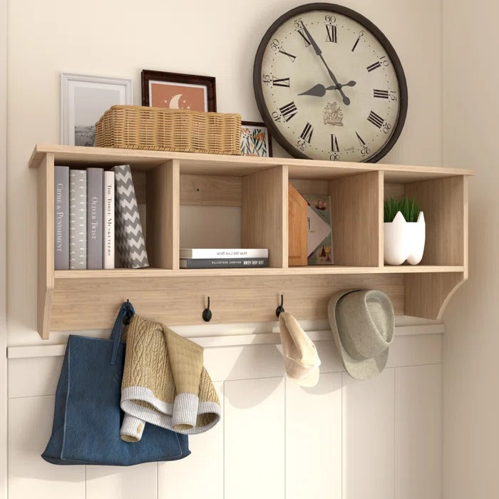 Wall Hook: 4 cabinets Hook Wall Mounted Coat Rack